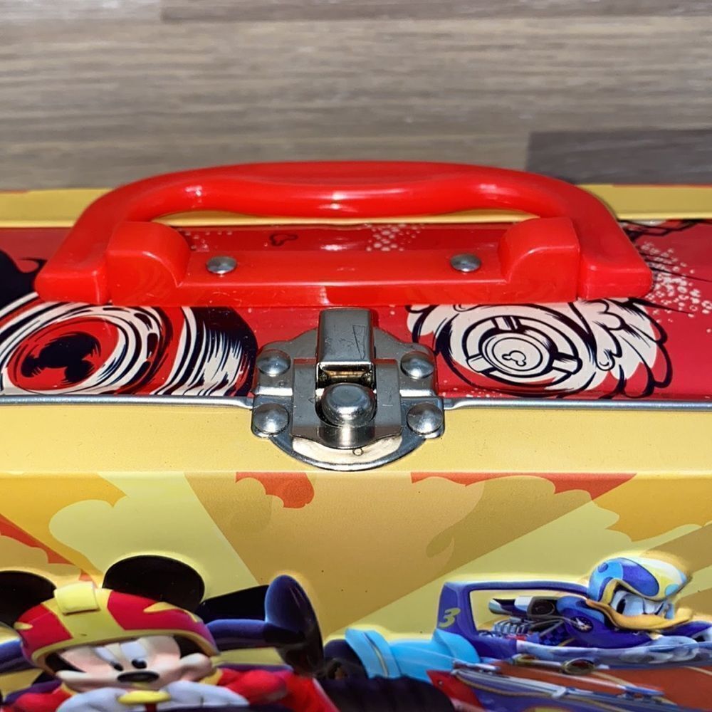Mickey and Roadster Racers lunch box Disney junior kids travel toy box - Picture 9 of 10